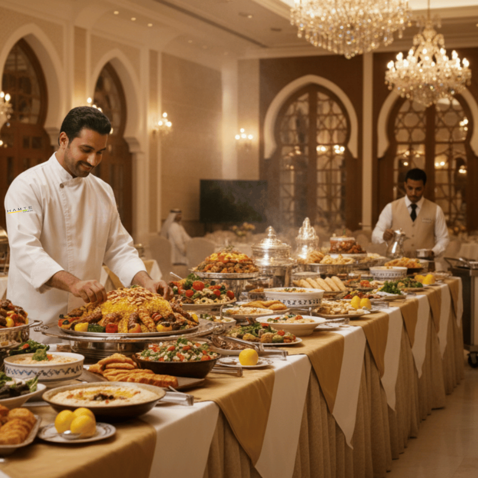 Villa Mamas Luxury catering in Saudi